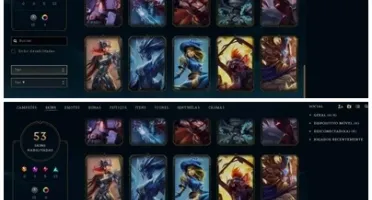 Conta lol prata 3 level 65 +100 champs e +50skin