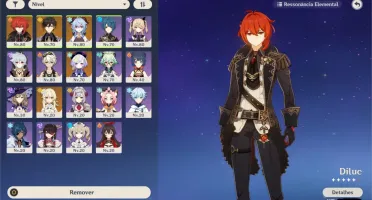 AR50, DILUC C1, QIQI C1, ZHONGLI, GANYU, HARPA CELESTIAL