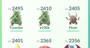 Conta de Pokémon GO