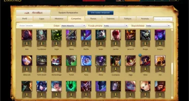 conta lol gold 1