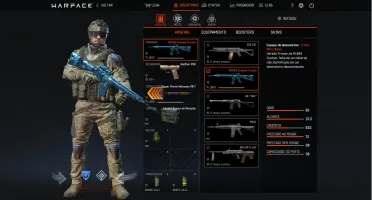 Vendo conta Warface com Tavor CTAR-21 e M16A3 Frozen, ptt 23