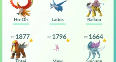 Conta Pokémon Go com todos lendários até hoje