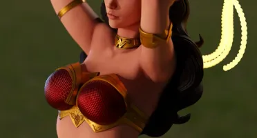 mulher maravilha - wonder woman - 3d stl