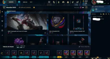 Conta Lvl 858 De 2014, 618 Skins (Miticas E Legado)