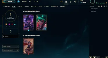 2 CONTAS SMURFS SEM EMAIL VERIFICADO