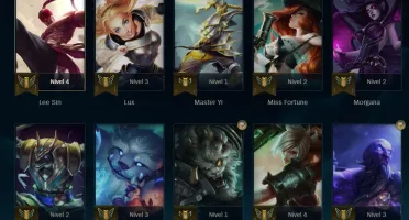 Conta LOL 35 Skins