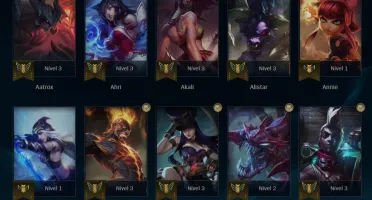 Conta LOL 35 Skins