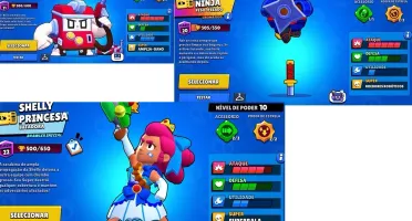 CONTA BARATA COM TODOS OS 51 BRAWLERS FULL E VÁRIAS SKINS