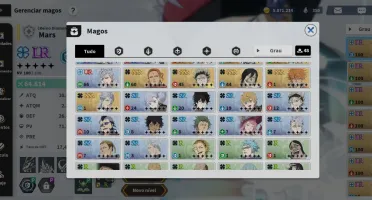 Conta Black Clover M / Muito forte
