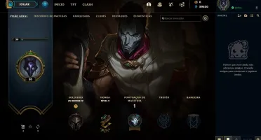 Conta Nível 30, Unranked, 22 Champs e 30K de EA