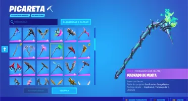CONTA DE FORTNITE COM PICARETA MINTY, BUNDLE BORDERLANDS E +