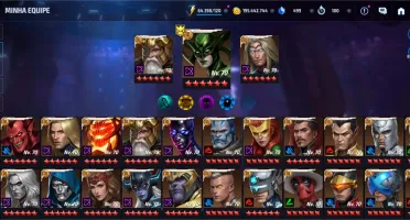 Conta Marvel Future fight
