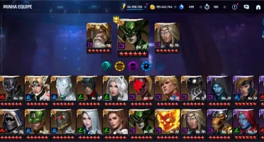 Conta Marvel Future fight