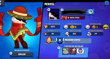 Conta Brawl stars simples