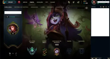 Conta LOL Platina 1