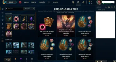 Conta LOL Platina 1