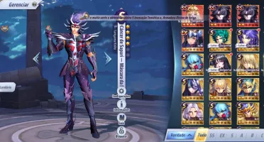 Cc Saint Seiya Serv A141 Com Varios Ótimos Cavaleiros