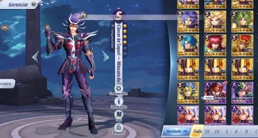 Cc Saint Seiya Serv A141 Com Varios Ótimos Cavaleiros