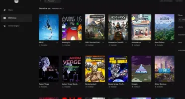 Conta Epic Games - 50 melhores jogos pagos