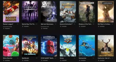 Conta Epic Games - 50 melhores jogos pagos