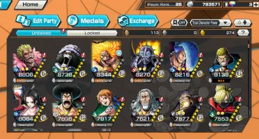 Conta one piece Bounty rush 5 ex