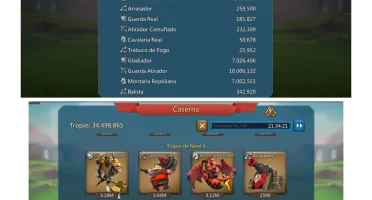 BAIXOU O PREÇO - Titan Melhor Conta Do Site , 34M De Tropas