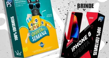 Super Pack Rede Sociais E-commerce e Lojas PREMIUM Photoshop