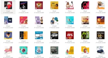 Super Pack Rede Sociais E-commerce e Lojas PREMIUM Photoshop