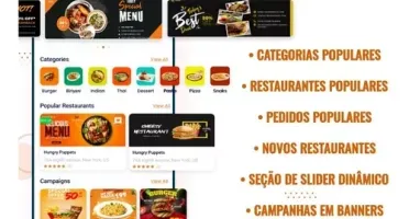 Sistema Delivery Clone Ifood + Apps Completos Top 2024