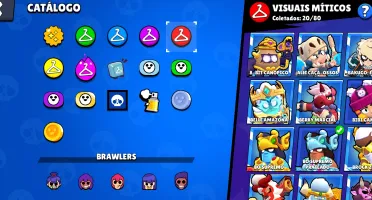 Conta de braw stars + clash royale
