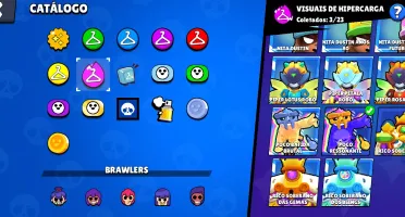Conta de braw stars + clash royale