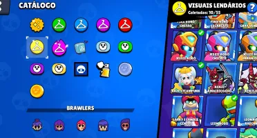 Conta de braw stars + clash royale