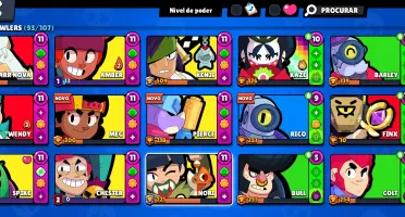 Conta de braw stars + clash royale