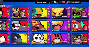 Conta de braw stars + clash royale