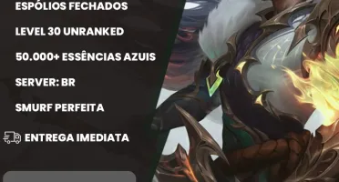 CONTAS UNRANKEDS LEAGUE OF LEGENDS (TUDO FECHADO)