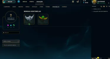 Conta League of Legends, Lvl 34 unranked, 18 campeões