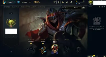 Conta Lol Unranked Full Acesso