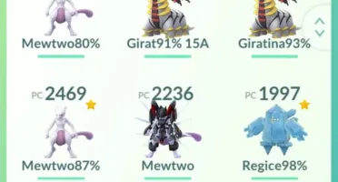 Conta pokemon go, nvl 33, com shinys e lendários