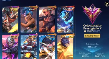 Conta Rara Mobile Legends