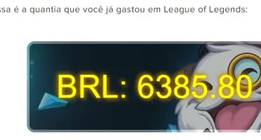 CONTA DE LOL NVL 191 SEM ELO