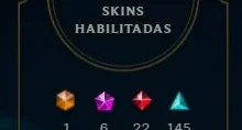 CONTA DE LOL NVL 191 SEM ELO