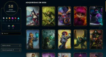 [Entrega Automática] Conta Lol Bronze, 58 Skins, Upada A Mão