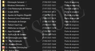Pack Otimização Pc // Aumente Seu Fps++ // +100 Arquivos