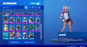 Conta Fortnite