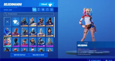 Conta Fortnite
