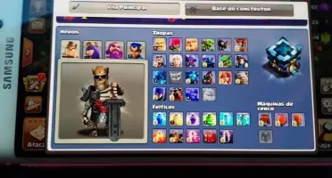 Contas do Clash Royale e Clash of clãs juntas