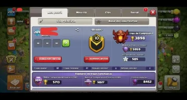 Contas do Clash Royale e Clash of clãs juntas