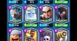 Contas do Clash Royale e Clash of clãs juntas