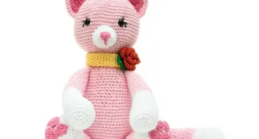 Gatinha Miau em Amigurumi