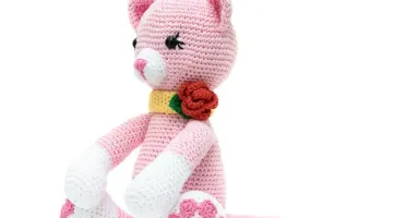 Gatinha Miau em Amigurumi